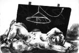 William 
Kentridges "Ohne Titel" (Projektzeichnung "Reclining 
Woman", 2001). Foto: William Kentridge/Albertina