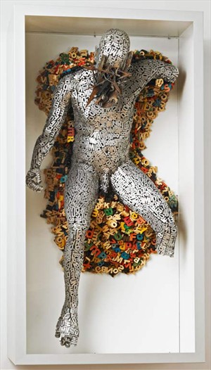 Artikelbild: Prajjwal Choudhury: "Desire is destroyed with the destruction of desire" (2010) - Foto: Essl Museum / Mischa Nawrata