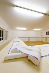 Urlaub aufgezeichnet: 
"Long Beach" von Maria Bussmann. Foto: Aust/Secession