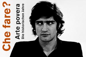 Foto: Kunstmuseum Liechtenstein Artikelbild: Giuseppe Penones "Rovesciare i propri occhi" (1970) auf dem Arte-povera-Plakat des Kunstmuseums Liechtenstein - Foto: Kunstmuseum Liechtenstein