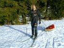 Hierschl�ger l�uft auf Skiern 700 Kilometer durch Kanadas Norden