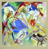 Wassily 
Kandinskys Entwurf zu "Improvisation 30 (Kanonen)" (1913). 
Foto: Lenbachhaus/VBK Wien