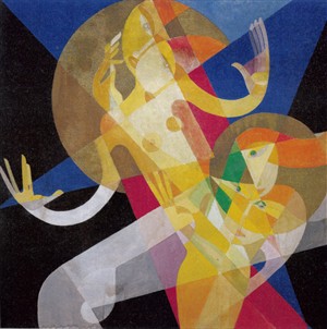 Artikelbild: My Ullmann: "Komposition mit zwei Akten" (um 1925). - Foto: Wien Museum 