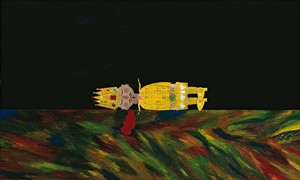 Artikelbild: Ouyang Chun: "The Dead End for the King" (Detail), 2006.  - Foto:  Li Liang 