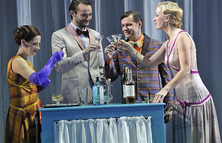 Premiere der Geistreichen Kom�die im Stadttheater