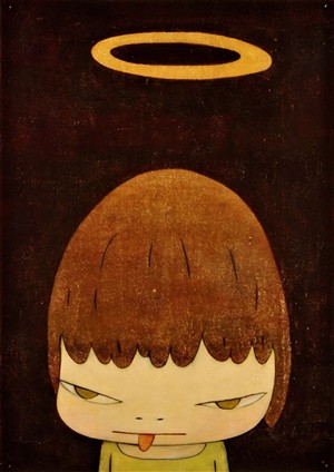 Artikelbild: Yoshitomo Naras "Kid" (2008): ein niedlicher Frechdachs, dem der 
Heiligenschein trotzdem nicht abhanden kommt. - Foto: Galerie Meyer Kainer
