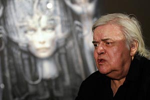 Artikelbild: Giger am Mittwoch bei der Ausstellungspräsentation - Foto: APA/Jaeger