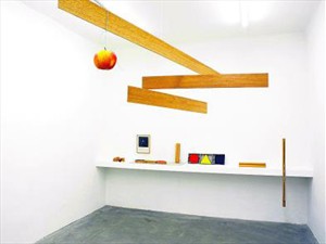 Foto: Gal. Janda Artikelbild: In den Arbeiten des Kolumbianers Gabriel Sierra wird die
Auseinandersetzung mit dem Designer Bruno Munari deutlich. - Foto: Gal. Janda