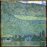 Das 1915 entstandene Gemälde "Litzlberg am Attersee" von Gustav Klimt wird restituiert werden müssen. Foto: apa/Museum der Moderne

