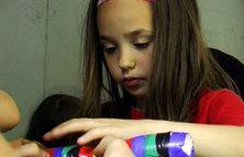 Kinderbasteln bei den Springkids