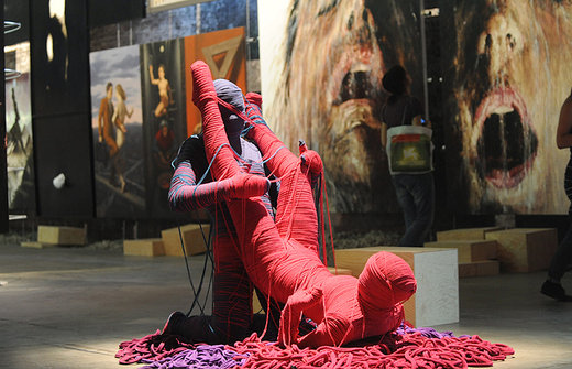 Ein Kunstwerk der Italiener Coltro und Arrivabene