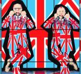 "Union Dance" von Gilbert & George. Zum Interview kamen sie mit Union-Jack-Krawatte. Foto: Gilbert&George

