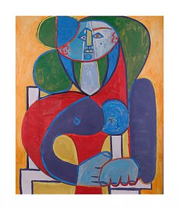 "Buste de Francoise" von Pablo Picasso. "Buste de Francoise" von Pablo Picasso.