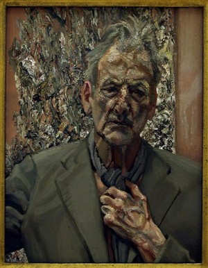 Artikelbild: Lucian Freud 2002 in seinem Gemälde "Self Portrait, Reflection", ... - Foto: Matthew Fearn/AP/PA