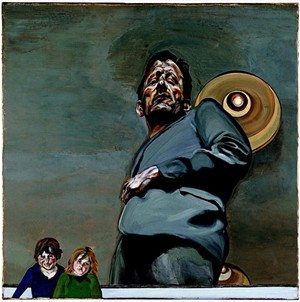 Artikelbild: ...und in seinem "Reflection with Two Children (Self-Portrait)"  - Foto: APA/EPA/CENTRE POMPIDOU