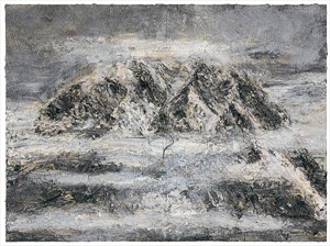 Artikelbild: Erosion der Berge, Erosion der Bilder: Anselm Kiefer: "Alkahest", 2011 
aus seinem neuesten Werkkomplex.
&nbsp; - Foto: Galerie Ropac 