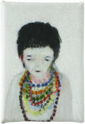 Artikelbild: Julia Maurer "Heavily Necklaced Female...", 2011.
&nbsp; - Foto: Galerie UBR