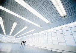 Diese Hallen werden mit Kunst nach 1945 gefüllt werden.