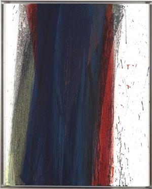 Artikelbild: Beide machte ihre aggressive Kunst berühmt: Arnulf Rainer, der 
sogenannte "Übermaler" (Ohne Titel, 2007) ... - Foto: Zahornicky/Littkemann