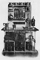 Kochtisch der Firma Siemens-Schuckert, 1912 (Zum Vergr��ern anklicken)