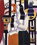 Zwei stehende Frauen, 1922 / �Bild: VBK, Wien, 2002