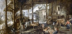 Der Schnee, seit je eine Herausforderung für Maler: Die Ausstellung im KHM versammelt hochkarätige Werke vom Mittelalter bis zur Gegenwart, im Bild: "Winter" von Peter Paul Rubens und Werkstatt vor 1621. Der Schnee, seit je eine Herausforderung für Maler: Die Ausstellung im KHM versammelt hochkarätige Werke vom Mittelalter bis zur Gegenwart, im Bild: "Winter" von Peter Paul Rubens und Werkstatt vor 1621.