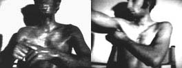 Bruce Nauman: Flesh to white to black to flesh. 1969